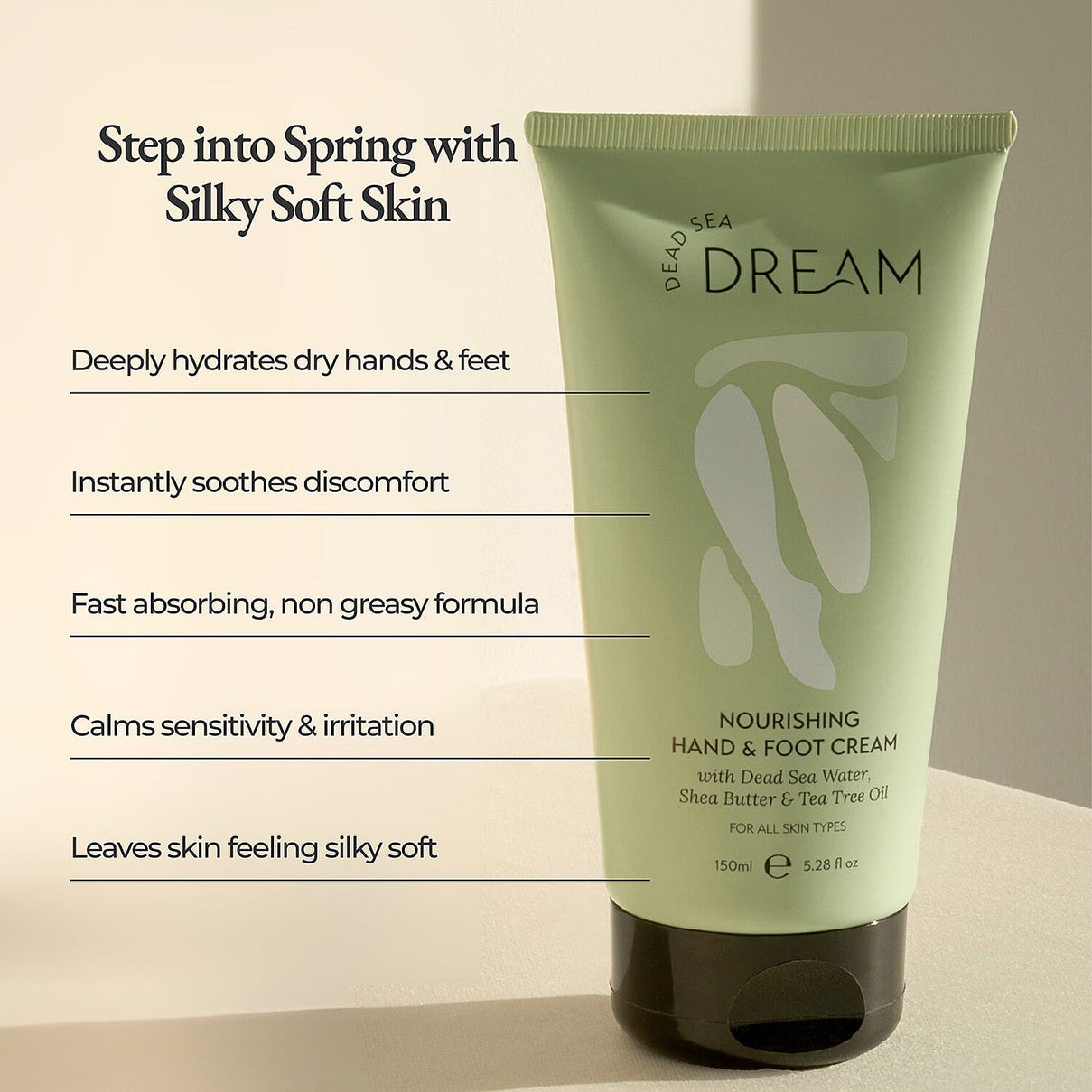 Gala Offer Only- Dead Sea Dream Hand &amp; Foot Cream Duo Bundle (150ml - 50ml) 8509507 6
