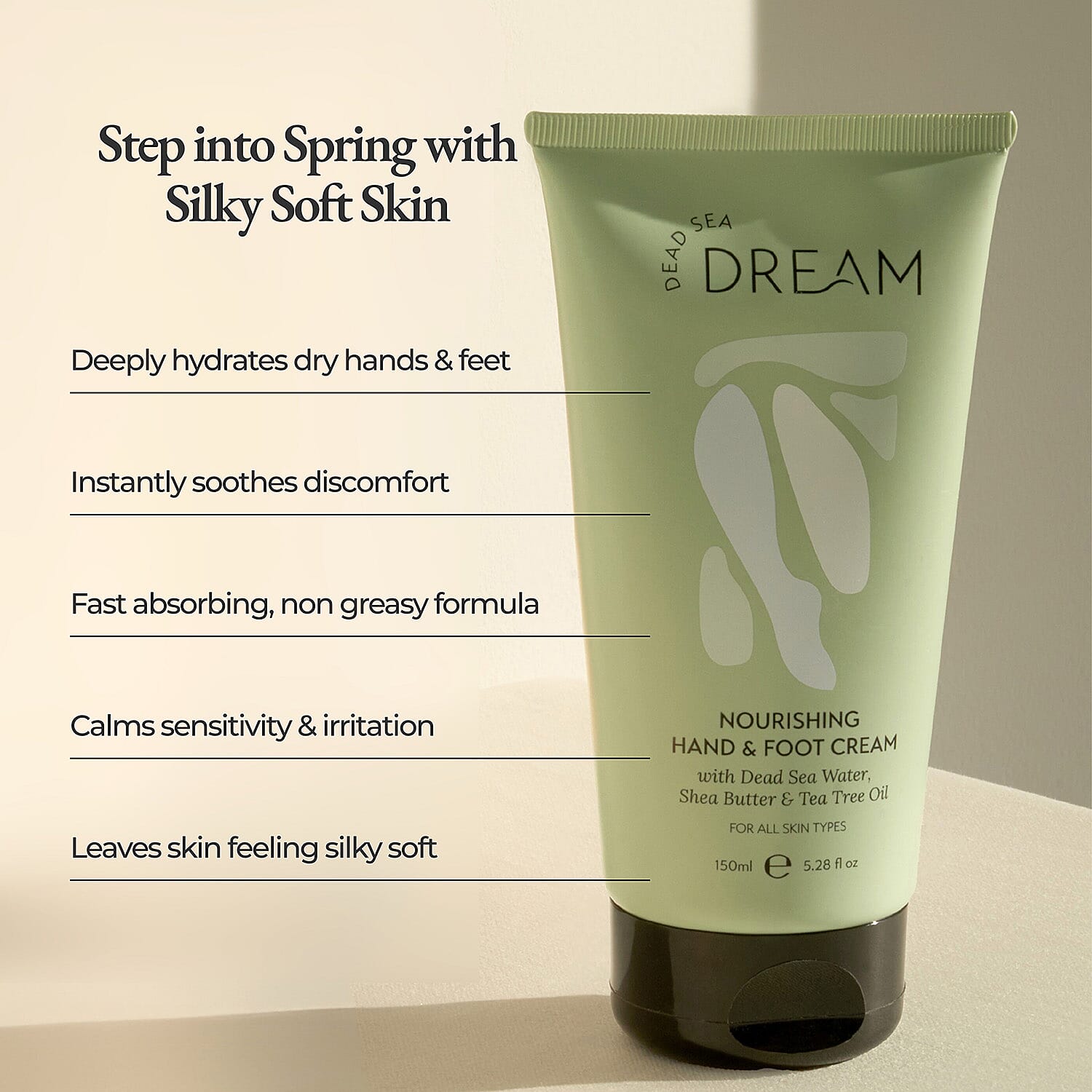 Gala Offer Only- Dead Sea Dream Hand &amp; Foot Cream Duo Bundle (150ml - 50ml) 8509507 6