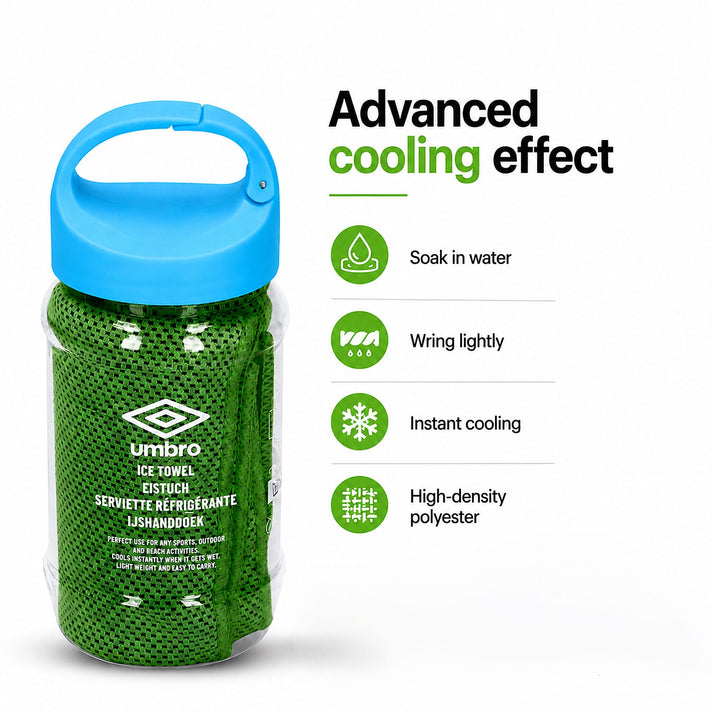 Umbro Instant Cooling Ice Towel - Green V32729881 2