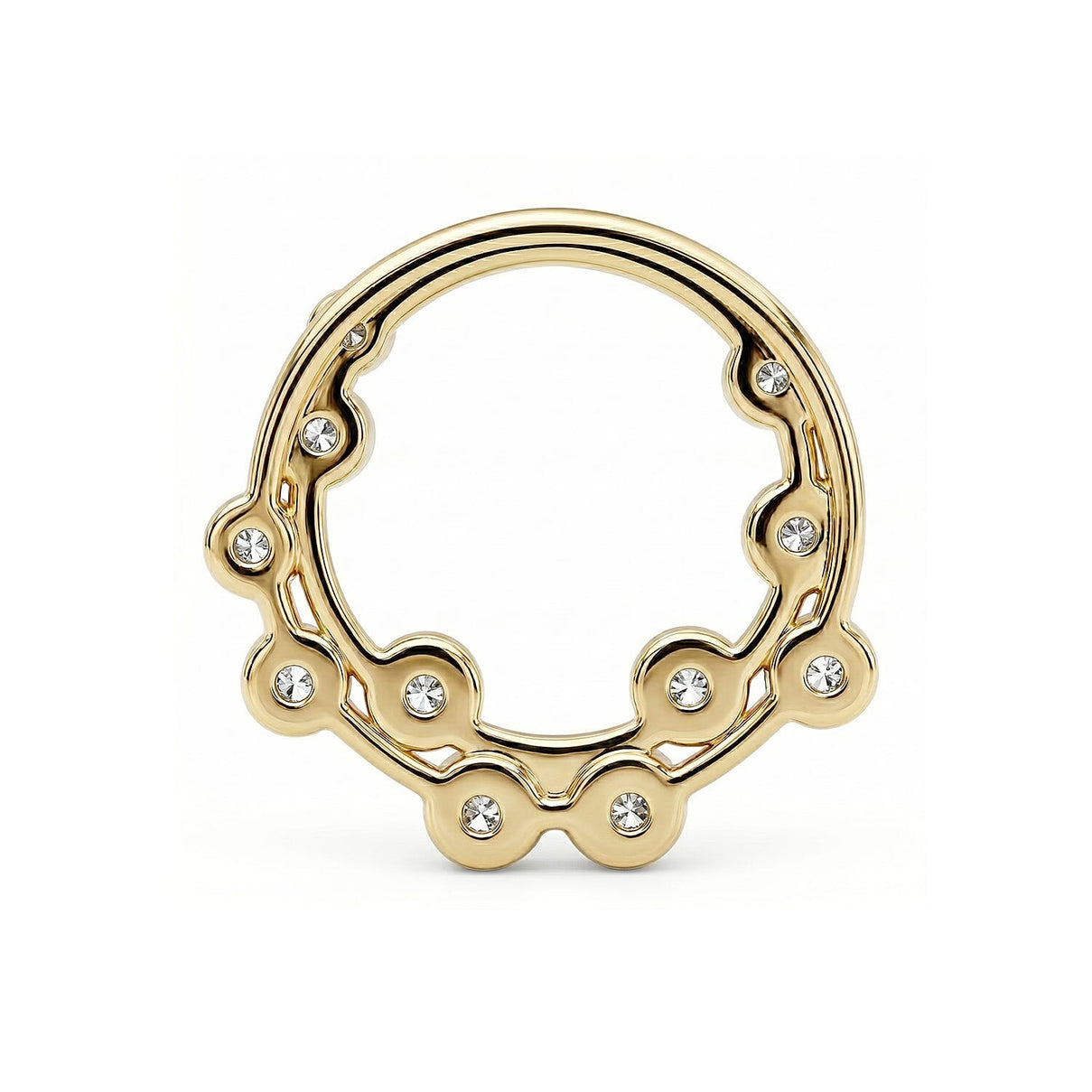 Designer Inspired - Natural White Diamond Bubble Pendant 8518925 6