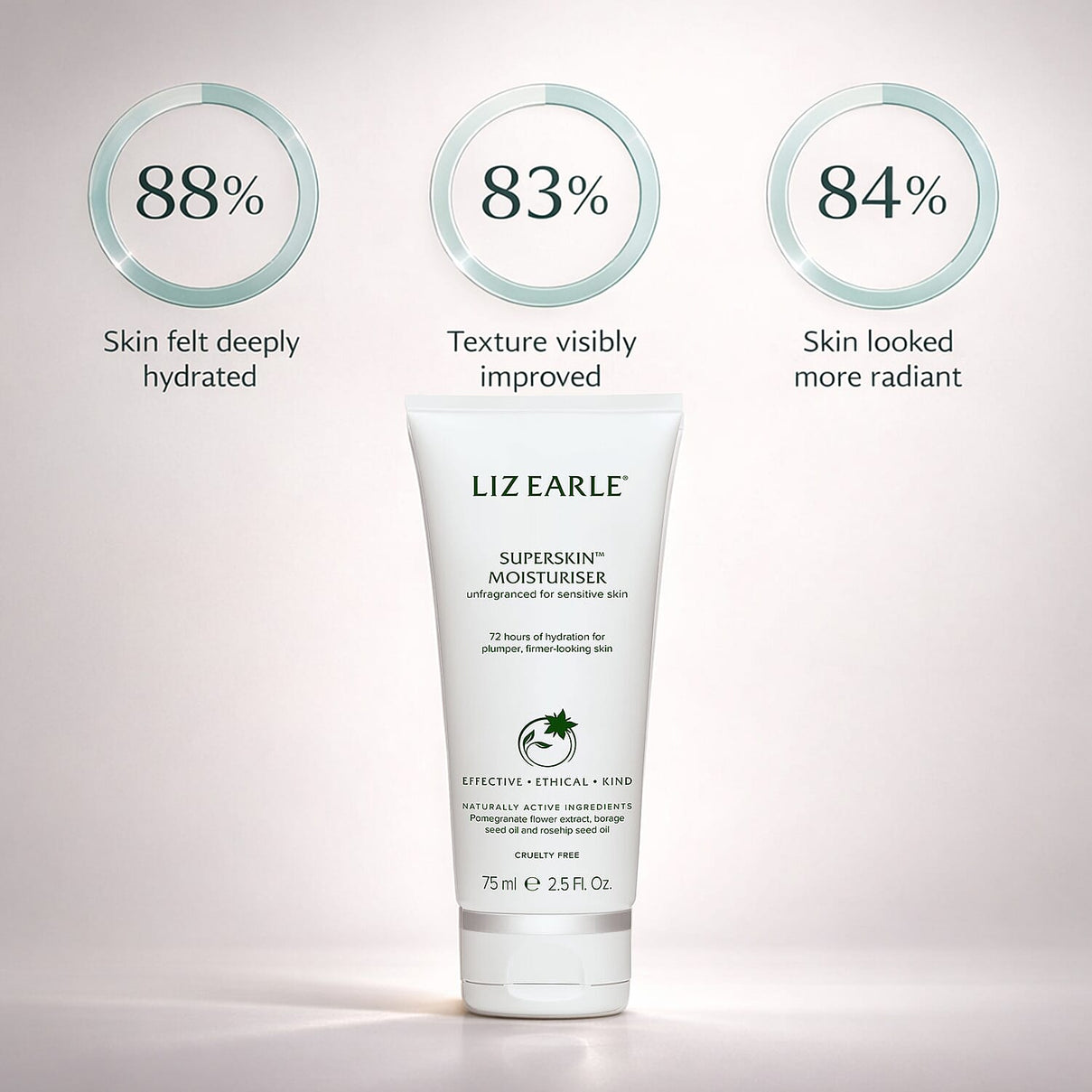 Liz Earle Moisturiser Superskin - 75ml 8526186 4