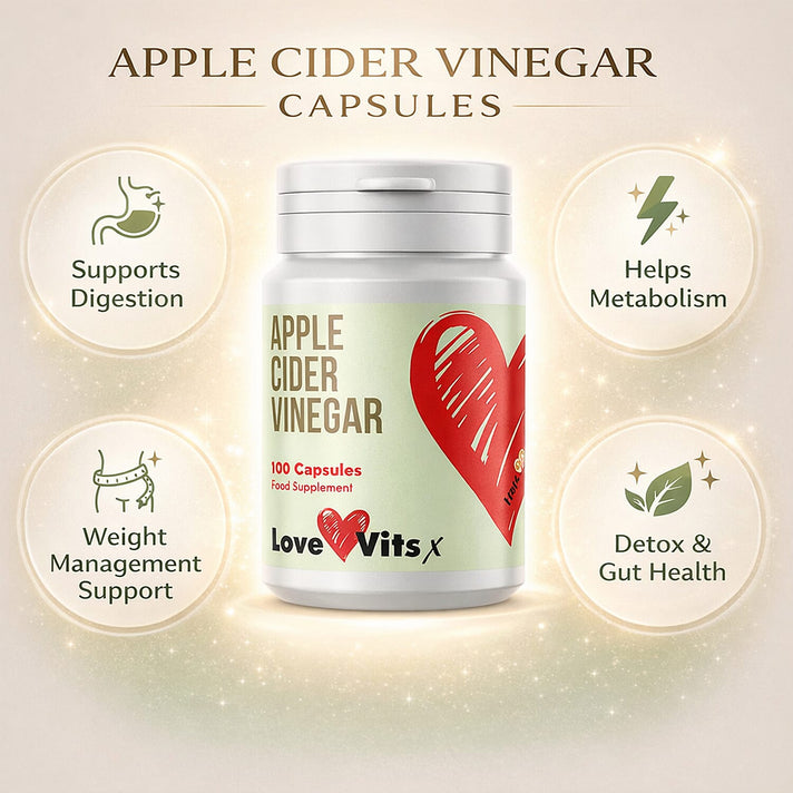 Love Vits Apple Cider Vinegar - 100 Tablets 8538132 2