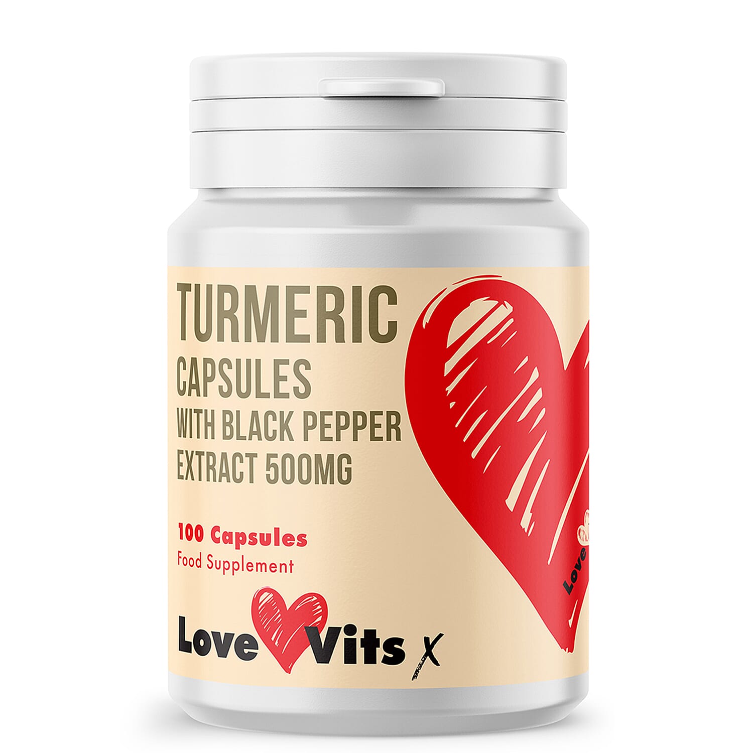 Love Vits Turmeric - 100 Tablets 8538135 0