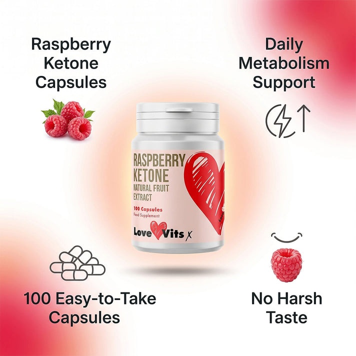 Love Vits Raspberry Ketone - 100 Tablets 8538136 2