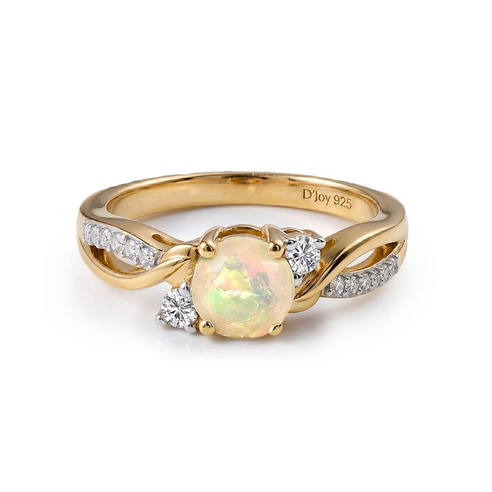 Always You Red Garnet Birthstone Solitaire Promise Ring with Moissanite Accents in 925 Sterling Silver 18K Gold Vermeil Plated 8587941 1