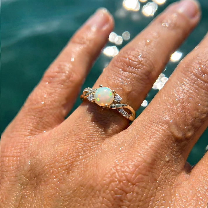 Always You Red Garnet Birthstone Solitaire Promise Ring with Moissanite Accents in 925 Sterling Silver 18K Gold Vermeil Plated 8587941 2