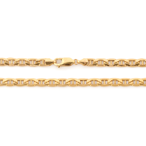 Close Out Deal 9K Y Gold Marina Link Chain (Size 20), Gold wt 11.10 Gms.