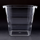 5L Square Ice Bucket (Size:24.5x20.5x20cm)