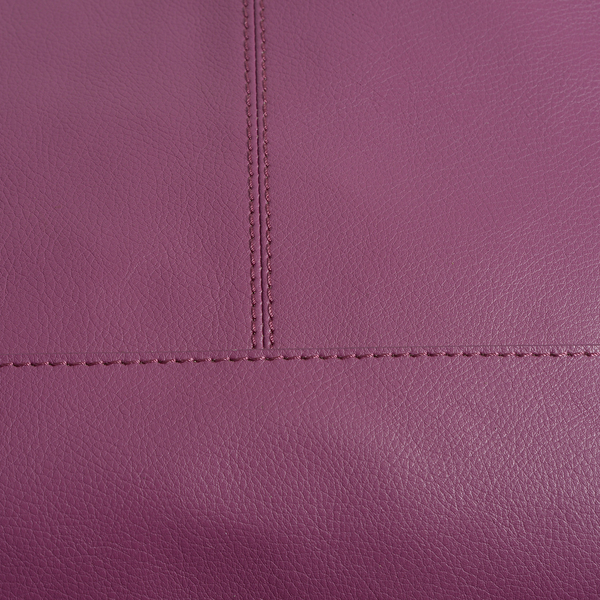 Pottery Genuine Leather Purple Colour Shoulder Bag