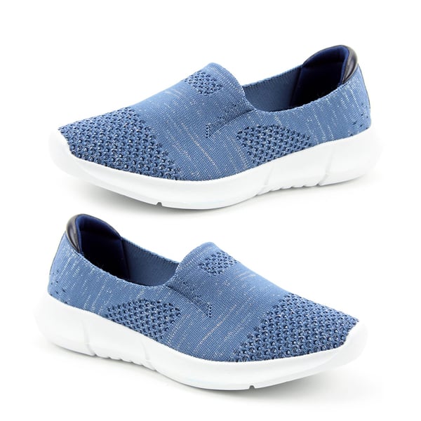 Heavenly Feet Holly Ladies Trainer in Blue (Size 3)