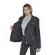 LA MAREY Tweed Coat with Pockets (Size S, 8-10) - Black