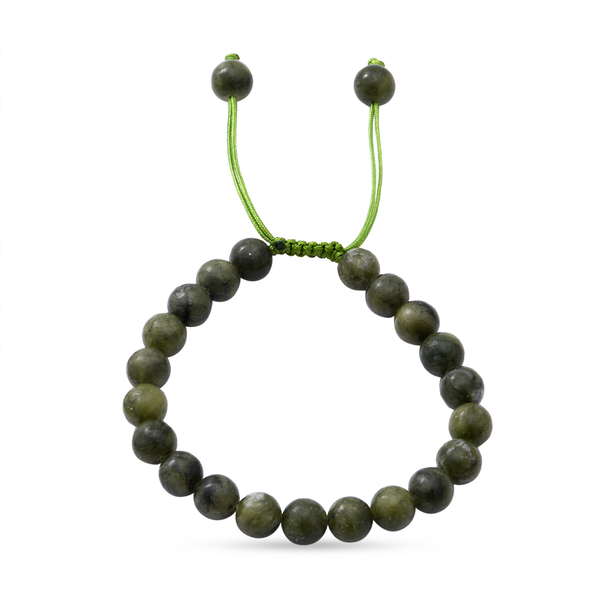 Connemara - Irish Green Stone Bracelet (Size 7.5 Adjustable ) 90.00 Ct.