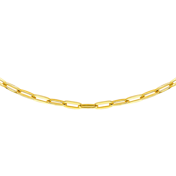 9K Yellow Gold  Chain,  Gold Wt. 3 Gms