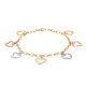 9K Rose Gold  Bracelet,  Gold Wt. 3.1 Gms