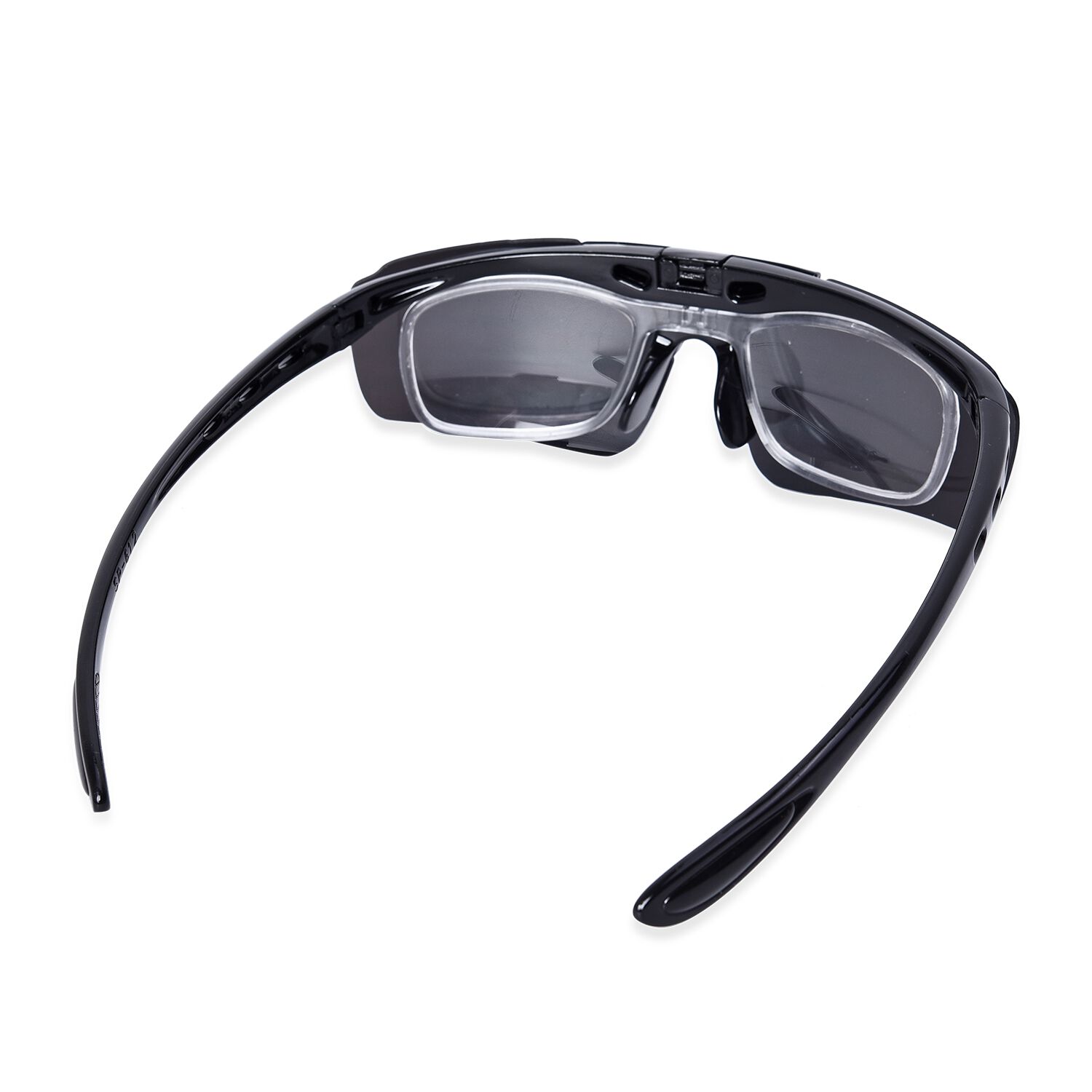 Set of 2 - Double-Layer Clamshell Design Reversible Sunglasses