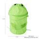 Set of 2 Cute Frog Cartoon Animal Folding Basket in Green (38x58cm)