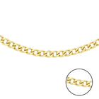 Hatton Garden Close Out Deal - 9K Yellow Gold Curb Necklace (Size 20), Gold Wt. 4.60 Gms