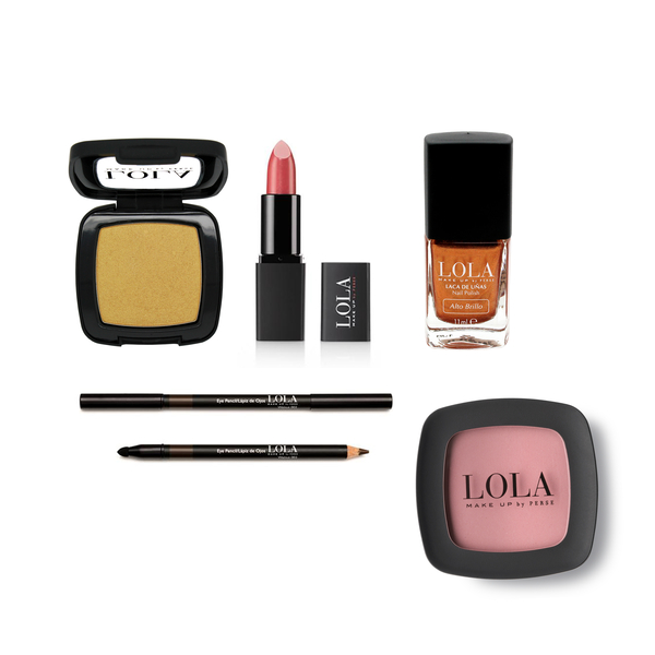 Lola: Allegoria Look (Incl. Single Eyeshadow, Eyepencil, Blusher, Intense Colour Lipstick & Nail Pol
