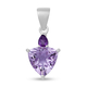 Amethyst Pendant in Sterling Silver 2.32 Ct.