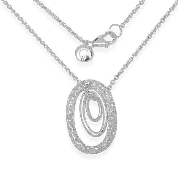 RACHEL GALLEY Sterling Silver Allegro Necklace (Size 17), Silver wt 10.44 Gms.