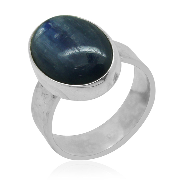 Royal Bali Collection Himalayan Kyanite (Ovl) Ring in Sterling Silver 12.130 Ct.