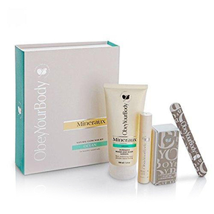 Set of 4 - Obey Your Body: Ocean Manicure Nail Set (Incl. Nail & Cuticle Serum - 15ml, Intensive Han