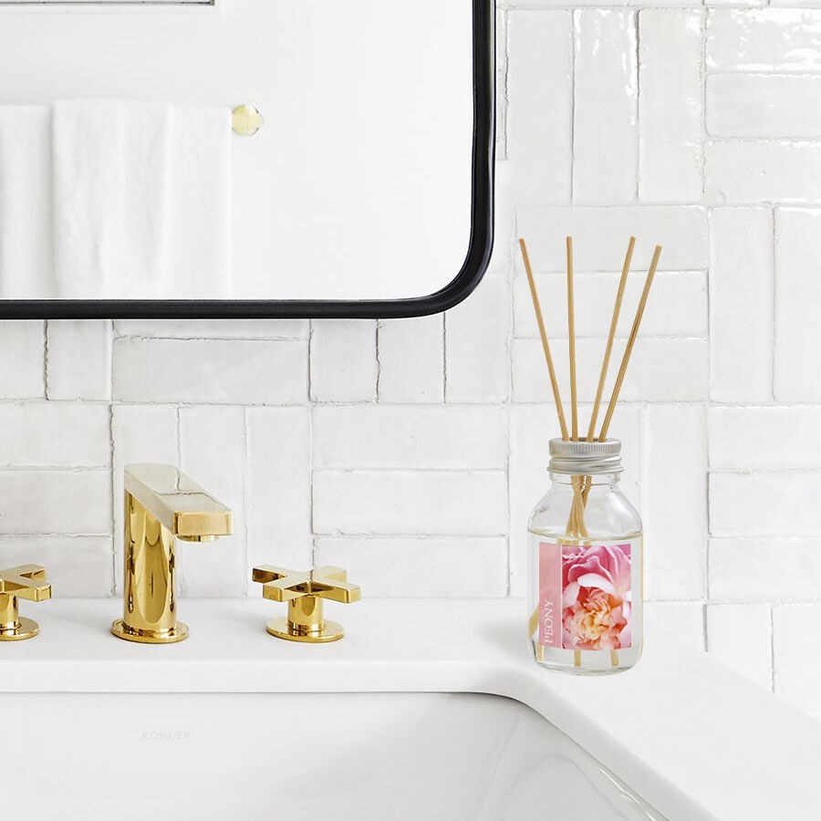 WAX LYRICAL 2 Piece Set - Peony Reed 100 ml Diffuser & 190g Candle Gift Set