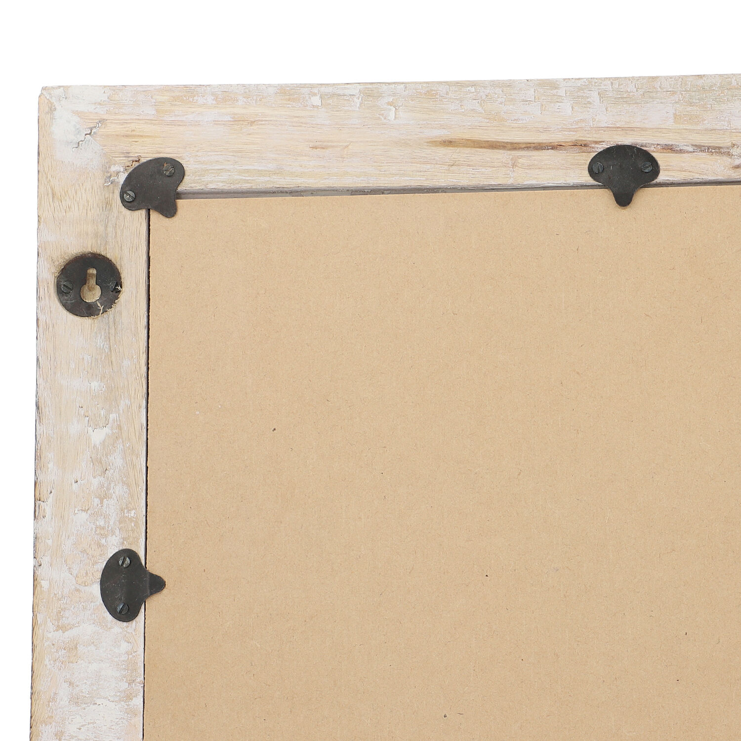 Handmade - Hand Carved Wooden Mirror and Decor Piece (Dimension 59.69x44.45x2.54cm)