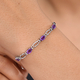 Amethyst Bracelet (Size 8.5 with Extender) 3.22 Cts