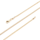 Italian Made-9K Yellow Gold Franco Necklace (Size - 20) with Lobster Clasp