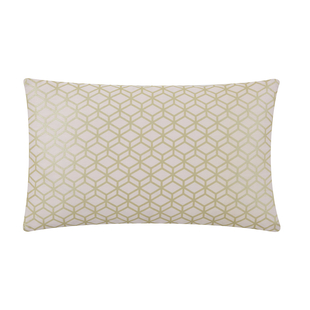 100% Cotton Sateen Gilda Cushion (Size 50x30 Cm) - Blush