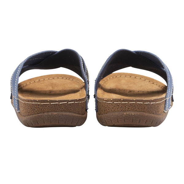 Lotus Marvin Mens Mule Sandals (Size 8) - Denim