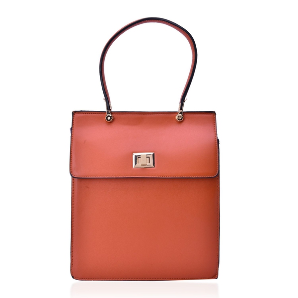 Alderley Tan Colour Grab Bag (Size 30x26x12 Cm)