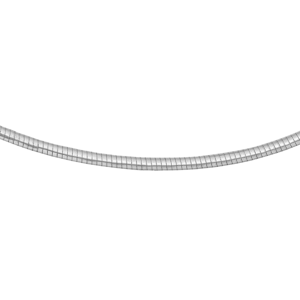 Sterling Silver Adjustable Snake Chain (Size 16 with 2 inch Extender)