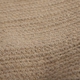100% Cotton Braided Multipurpose Beige Basket With Tassels (45x45x30cm)