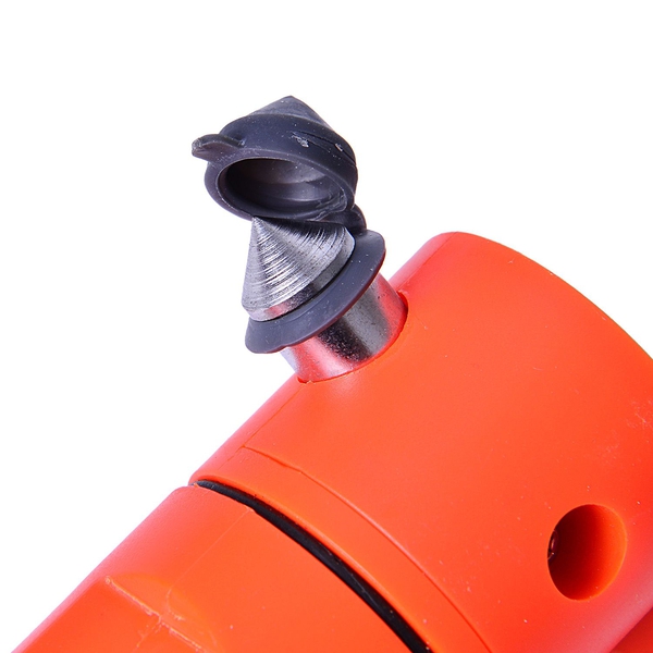 Orange and Black Colour Multi Functional Hammer with LED Flashlight (Size 19.30X6.98X3.98 Cm)