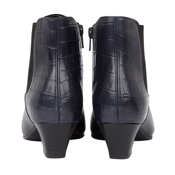 Lotus VICTORIA Ankle Boots - Navy