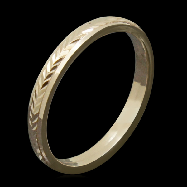 JCK Vegas Collection 9K R Gold Band Ring