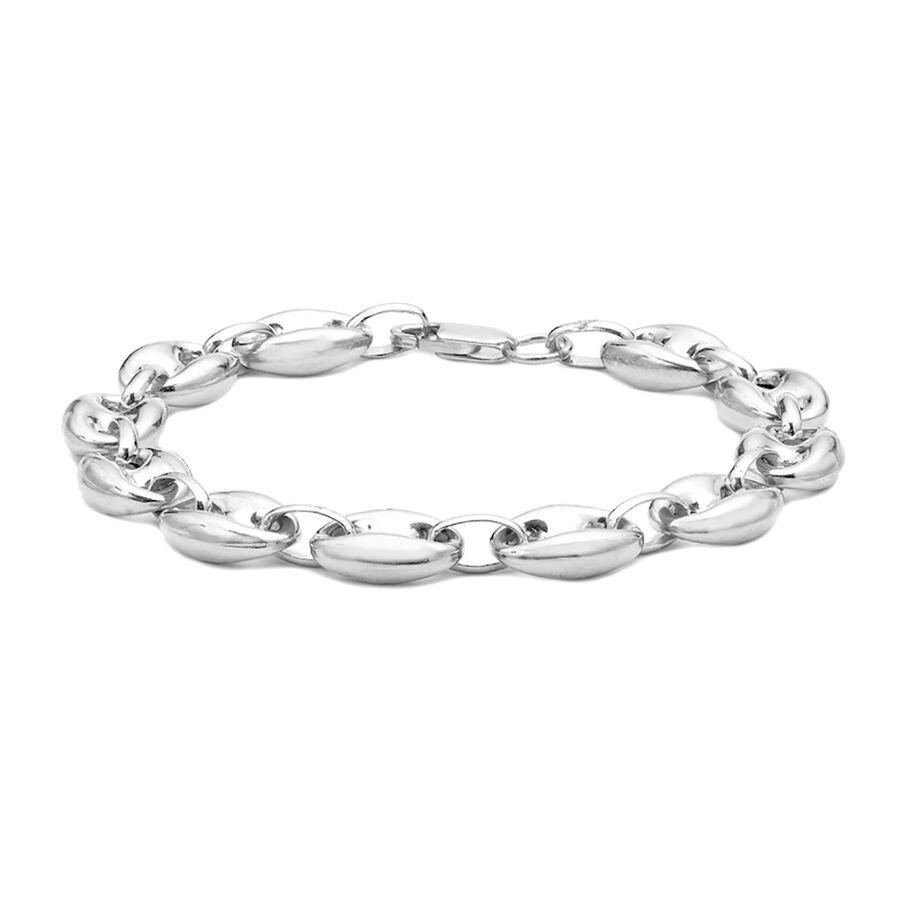 Sterling Silver Mariner Link Bracelet (Size 7) Silver wt.11.90 Gms