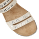 Lotus Halley Flat Mule Sandals (Size 4) - Beige