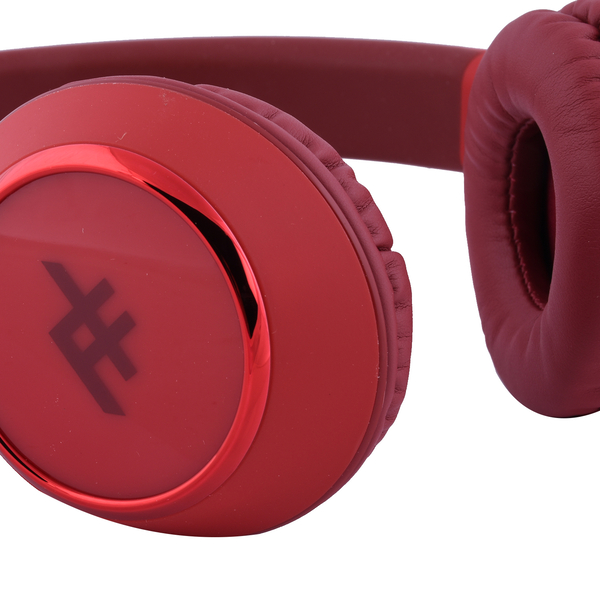 Coda Wireless Headphone With Mic - Red