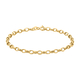 Close Out Deal - 9K Yellow Gold Belcher Bracelet with Spring Ring Clasp (Size - 7.5)