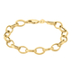 Hatton Garden Close Out - 9K Yellow Gold Belcher Bracelet (Size - 7.5) With Lobster Clasp, Gold Wt. 