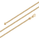 Hatton Garden Close Out Deal - 9K Yellow Gold Spiga Necklace (Size - 22) With Lobster Clasp, Gold Wt. 3.62 Gms