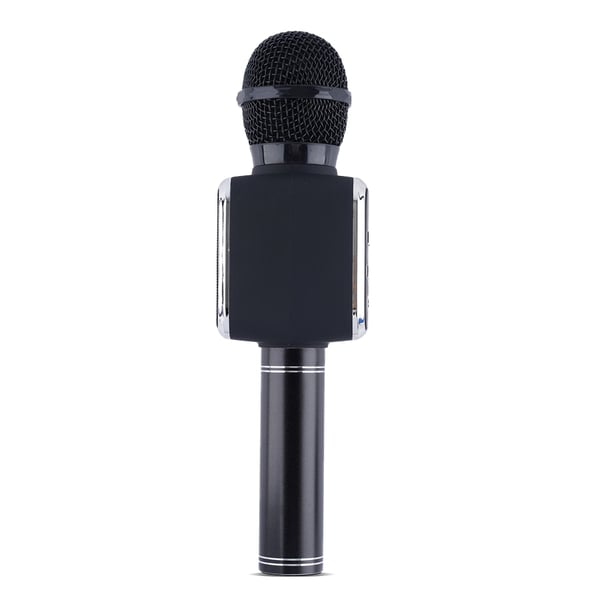 Multi Function - Rechargable Wireless Handheld Karaoke Bluetooth Microphone - Black