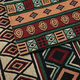 Set of 2 - Turkish Kilim Pattern Cushion Covers (Size 45 Cm) - Green and Multi
