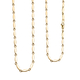 Hatton Garden Close Out Deal- 9K Yellow Gold Link Necklace (Size - 20) With Lobster Clasp, Gold Wt. 