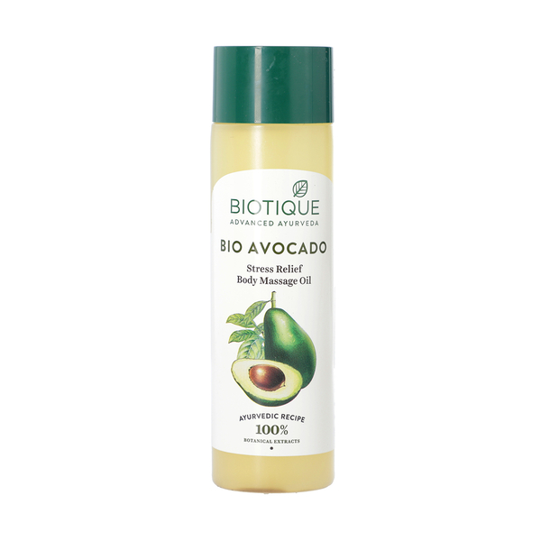 Biotique Bio Avocado Stress Relief Body Massage Oil - 200ml