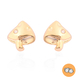 RACHEL GALLEY - Natural Cambodian Zircon Mushroom Earrings (with Push Back) in Yellow Gold Overlay S