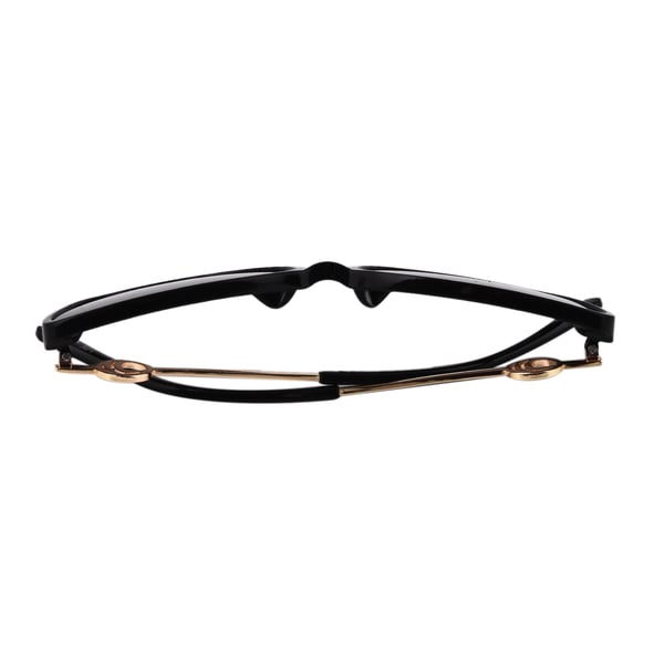 Wayfarer Sunglasses with Polycarbonate Frame Lens - Black & Gold